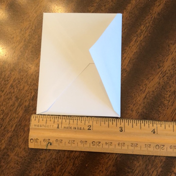 Tiffany & Co. Small Paper Shopping  Bags AND gift note and envelope - Picture 13 of 16